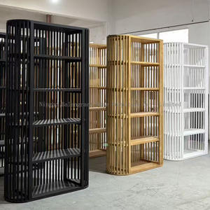 Toptan Lüks Modern Tarz Güzellik Ahşap Mobilya Parti Kiralama Bar Rafı - Product Image 2