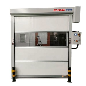 <span class=keywords><strong>Porte</strong></span> à enroulement rapide en <span class=keywords><strong>PVC</strong></span> haute vitesse avec fenêtre de vision transparente, <span class=keywords><strong>porte</strong></span> à action rapide, <span class=keywords><strong>porte</strong></span> à enroulement automatique industrielle - Product Image 1