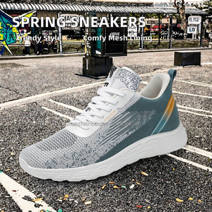 Chaussures de sport pour hommes LB, nouvelle collection printemps-hiver, baskets de course à lacets, tendance mode, doublure en mesh confortable - Product Image 2