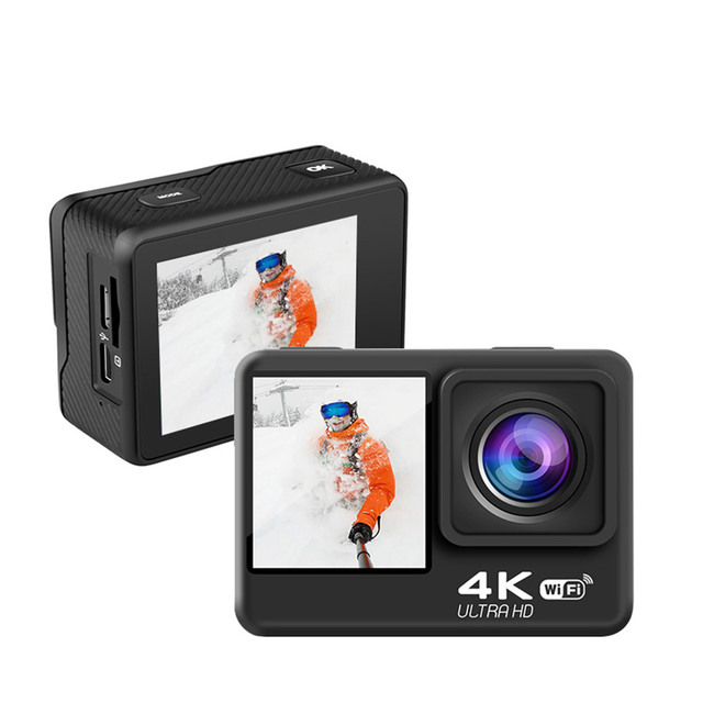 4K Action Camera 120 Fps Ausek Pro Vlog 11 Sport Vlog 11 Video Camera Uhd 4K Bike Portable Camera for Youtube Channel