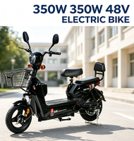 Scooter électrique chinois pas cher, 2 roues, 350W, 48V, vélo électrique, garantie 1 an, adapté aux femmes, pour la ville au Mexique