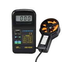 Anémomètre à ailettes portable LUTRON AM-4200, mesureur de vitesse du vent, fabriqué à Taïwan