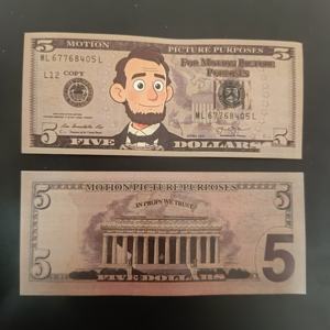 Dinero Falso de Dólar Estadounidense (USD) - Billetes de 100 USD para Películas, Fiestas, Juegos y Regalos (Ideal para Pistolas de Dinero) - Product Image 3