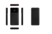 Batterie externe TDX D-200 10000mAh 20000mAh Li-Polymère à charge super rapide 22.5W avec affichage numérique, double port USB et Type-C