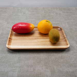 <span class=keywords><strong>3</strong></span> 개 아카시아 나무 사각 과일 음식 간식 트레이 접시 서빙 치즈 접시 나무 Charcuderety 플래터 서빙 트레이 - Product Image 2
