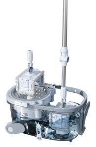 2024 Homellter Hộ Gia Đình Sản Phẩm Ma Thuật Tay Miễn Phí Dễ Dàng Sử Dụng 360 Độ Phẳng Ma Thuật Lau Sợi Nhỏ Lau Phẳng Làm Sạch Sàn - Product Image 5