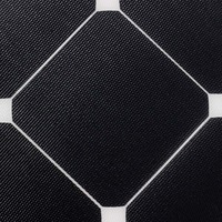 135W Sunpower Maxeon Panneau solaire flexible pour voitures électriques Haute efficacité 135W Contact arrière Cellule solaire adhésive à couche mince facile