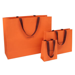 Chaussures en papier de luxe avec logo de marque personnalisé et emballage de cadeau promotionnel sac à provisions - Product Image 2