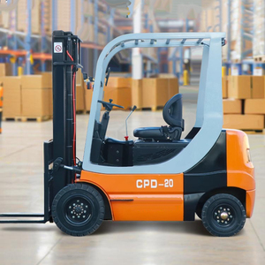 Новый двигатель переменного тока, твердая шина с низким уровнем шума, высокая эффективность, 2 тонны 3 м, склад, поддон, грузовик, литиевая батарея, Электрический вилочный погрузчик - Product Image 4