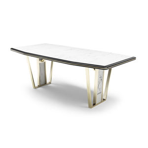 Chaise de salle à manger rembourrée Rosse moderne avec structure en métal et velours noir, mobilier d'origine turque - Product Image 4