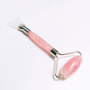 <span class=keywords><strong>Rouleau</strong></span> <span class=keywords><strong>de</strong></span> Massage pour le visage en <span class=keywords><strong>Jade</strong></span>, rose, quartz, brosse, <span class=keywords><strong>pas</strong></span> <span class=keywords><strong>cher</strong></span> prix - Product Image 4