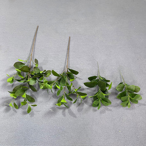 <b>Artificial</b> Leaves <b>Tree</b> <b>Branches</b> Plastic Fabric High Simulation Wedding Decorations Outdoor Photography Props Home Decor - Product Image 1
