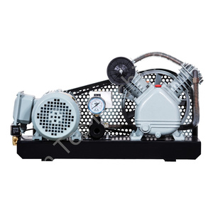 Máy nén khí piston kỹ thuật Hàng Hải công suất cao, máy nén khí bôi trơn dầu hàng hải tiếng ồn thấp với sàn bơm không khí - Product Image 1