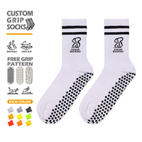 Chaussettes de yoga et de Pilates pour femmes, style sportif, antidérapantes, respirantes, logo personnalisé, chaussettes à grip, chaussettes de yoga antidérapantes, personnalisées