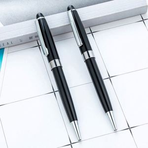 Wholesale 1.0Mm Premium Business Metal Custom Logo Twist-Action Black Ballpoint Hotel Advertising Gift <b>Pen</b> - Product Image 1