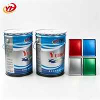 Peinture polyuréthane bicomposante, fabricant Yongxing, revêtement métallique pour structure en acier, anti-rouille, haute résistance, anti-corrosion