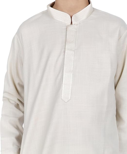 Tenue traditionnelle en coton pour garçons, Kurta pour enfants, vêtements ethniques indiens pour les festivals et les fêtes - Product Image 4