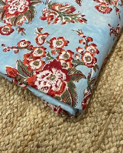 Vestidos para Niños Hechos a Mano con Estampados Naturales Indios en Algodón Suave, Ligeros, 110 GSM, para Decoración de Bolsas y Cortinas - Product Image 2