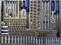 Chariot à outils métallique robuste de 526 pièces, personnalisable, OEM, pour atelier de réparation automobile, garage, entrepôt, atelier, en acier inoxydable