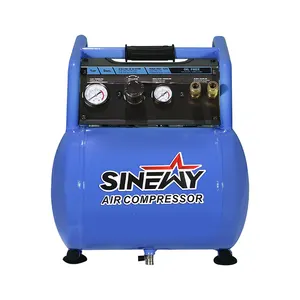 Sinewy Xlof750 5G 0,75Kw 1Hp 220V 50Hz Small Portable Silent Air Pressure Compressors Piston Compressor For Painting