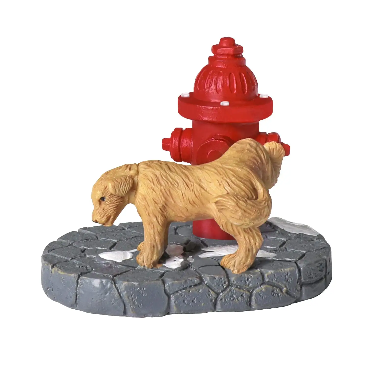 Christmas Village Accessories Resin Puppy Collection Christmas Home Decor Cute Puppy Figurine Village Set for Christmas Vacation