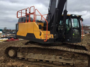 Excavatrice hydraulique sur chenilles de 48 tonnes, marque de premier plan EC480DL, avec godet de 3,8 m³, pièces de rechange et <span class=keywords><strong>tarière</strong></span> pour l'agriculture - Product Image 5