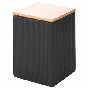 ชุดโหลแก้วทันสมัย 3 ใบ ขนาด 10x15 ซม. สีเทา/ดำ/ขาว - Product Image 2