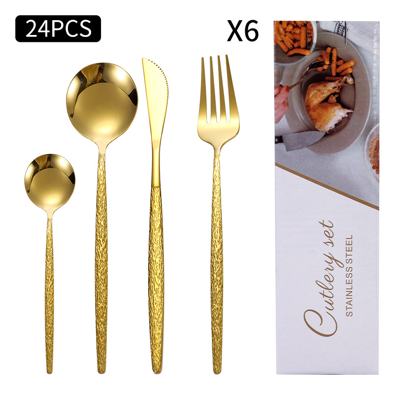 Gold  24pcs