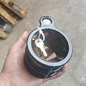 5th bánh xe Vua Pin khóa cho rơ moóc rắn thép Chống Trộm Kingpin khóa với chìa khóa cho Trailer hoặc RV xe hoặc <span class=keywords><strong>container</strong></span> - Product Image 2