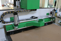 Routeur CNC à bois multi-broches haute performance 4 têtes et machine à découper le bois à couteau oscillant - Prix