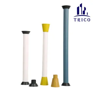 TRICO ID 22mm PVC Tube Plastic Sleeve with Plastic Cones for Tie Rod Formwork
