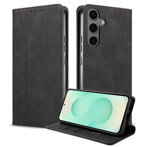 Funda Trasera Original APOC01 para Samsung S26 Ultra S26, Funda Protectora de Cuero Retro para Negocios, Funda Protectora a Prueba de Golpes de Fábrica - Product Image 1