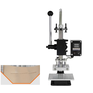 Machine professionnelle de marquage à chaud sur cuir avec écran numérique pour étiquettes de portefeuille - Product Image 6