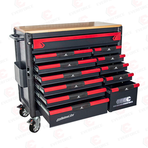 EverForce OBM 12-<b>Drawer</b> Tool <b>Trolley</b> Customizable Metal Hardware Cabinets for Home & Auto Repair OEM Supported Workshop Use EF-2 - Product Image 4