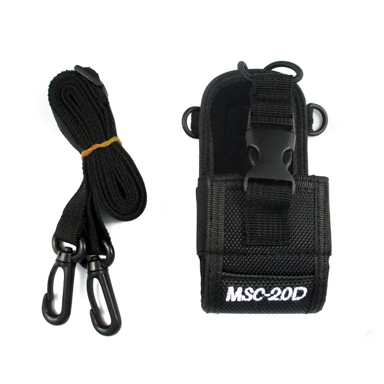 3in1 MSC-20D กระเป๋าอเนกประสงค์เคสซองใส่ปืนพกสำหรับ GPS Pmr446 Kenwood ICOM Yaesu วิทยุสองทาง