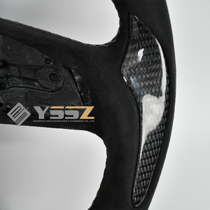 Elegante <span class=keywords><strong>rifacimento</strong></span> interno del Volante in fibra di carbonio in pelle blu resistente per <span class=keywords><strong>auto</strong></span> a 2013 2016 Volante A3 - Product Image 6