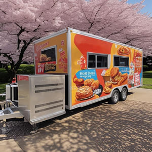 Remolque de Comida Móvil para BBQ, Carrito de Comida Callejera, Camión con Cocina Completa, Carrito de Tacos, Barra de Cerveza, Snacks, Papas Fritas - Product Image 6