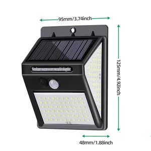 Luces Solares de Pared para Exteriores con Sensor de Movimiento, Luces Solares de Porche Inalámbricas COB de 48 LED Súper Brillantes e Impermeables - Product Image 4