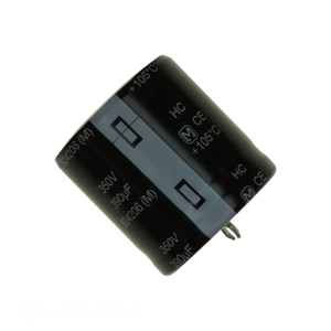 Condensateur original 390 uF EET-HC2V391KF CAP ALUM 390UF 20% 350V SNAP TH à montage traversant - Product Image 1