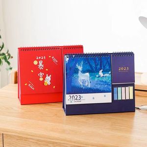 <span class=keywords><strong>Calendrier</strong></span> 2027, planificateurs mensuels, agenda, reliure spirale personnalisée, <span class=keywords><strong>calendrier</strong></span> <span class=keywords><strong>de</strong></span> bureau avec ensemble <span class=keywords><strong>de</strong></span> notes adhésives - Product Image 4