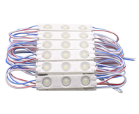 Module de diode électroluminescente DC12V lumière IP65 étanche PVC lampe corps matériel LED Module utilisé pour panneau d'affichage Commercial