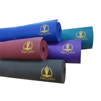De alta densidad respetuoso del medio ambiente de gimnasio ejercicio yoga mat con zapatos