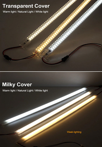 <span class=keywords><strong>LED</strong></span> de aluminio duro tira de luz de alto brillo 30cm/40cm SMD <span class=keywords><strong>LED</strong></span> tubo <span class=keywords><strong>fluorescente</strong></span> Bar industrias escaparate de la exhibición lámpara 220V AC - Product Image 5