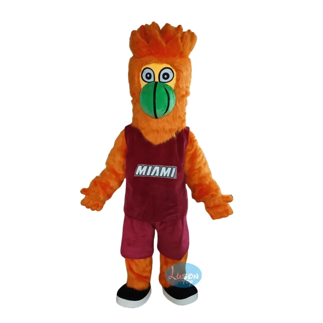 Custom MIAMI Basketball Club Sport Game Mascot Costume USA Adult