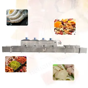 OCEAN Professional Mechanical Cocoa Bean Oven Dryer Moringa Leaf Coffee Flower China Microwave Tunnel Dry Machine