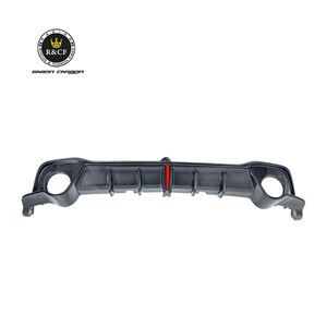 Diffuseur de pare-chocs arrière léger en fibre de carbone de haute qualité pour VW <span class=keywords><strong>GOLF</strong></span> MK8 <span class=keywords><strong>GTI</strong></span> 2019 et plus - Product Image 1