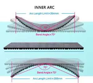 Personalizzabile P5 esterno morbido flessibile Full Color <span class=keywords><strong>LED</strong></span> modulo di visualizzazione per ascensore Video Wall con valutazione IP65 - Product Image 2