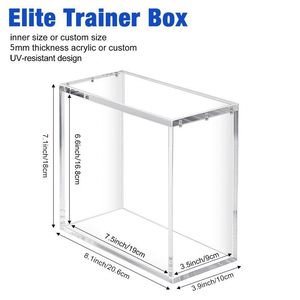 Caja Protectora Acrílica Moderna con Resistencia a los Rayos UV y Fuerte Imán para Cartas Coleccionables Elite Trainer Box, Superficie Pulida, ETB - Product Image 2