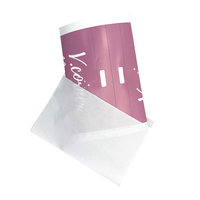 Facture personnalisée jointe PE film transparent enveloppe étanche liste d'emballage pochettes enveloppes auto-adhésives sur boîtes