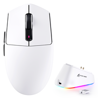 Ratón Óptico para Juegos ATTACK SHARK G3 PRO DPI Personalizado OEM, Triple Modo BT/2.4G/Con Cable, Superligero, para PC Gamer